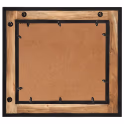 vidaXL Bathroom Mirror Wall-mounted Mirror Vanity Mirror Solid Wood Acacia