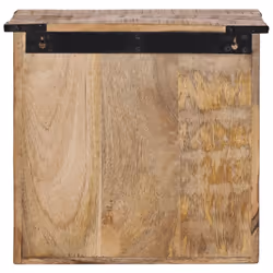vidaXL Bedside Cabinet Nightstand Side Table Bed Cabinet Solid Wood Mango - Additional view 5