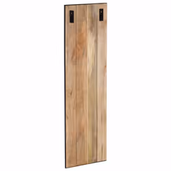 vidaXL Coat Rack Wall Mounted Coat Hook Wall Hanger Solid Rough Wood Mango