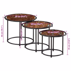 VidaXL 358932 coffee/side/end table - Additional view 8