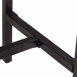 vidaXL Bar Table Garden Outdoor Table Bistro Table Solid Rough Wood Mango - Additional view 8