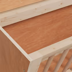 vidaXL Rabbit Hay Feeder Standing Animal Food Feeding Rack Solid Wood Fir - 37 x 18.5 x 23 cm - Additional view 7