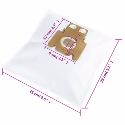 vidaXL Vacuum Cleaner Bags for Miele K Replacement Dust Hoover Bags 20 pcs - Additional view 3