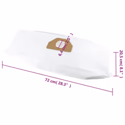 vidaXL Vacuum Cleaner Bags for Karcher 6.959-130.0 Dust Hoover Bags 20 pcs - Additional view 3