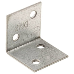 vidaXL Angle Brackets L Bracket Corner Bracket Tool 40 pcs Galvanised Steel - 30 x 25 x 30 mm