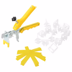 vidaXL Tile Levelling System Tile Levelling Plier Kit 250 Wedges 500 Clips