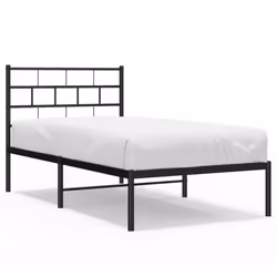 VidaXL 355651, Black, 95 cm, 196 cm, 90 cm, 900 x 1900 mm, 26 cm