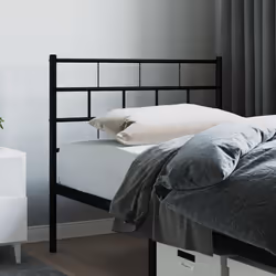VidaXL 355686 headboard/footboard Black