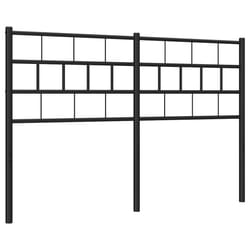 VidaXL 355691 headboard/footboard Black