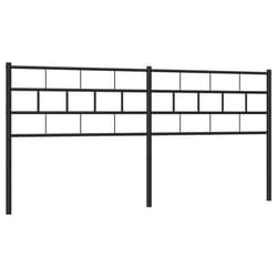 VidaXL 355695 headboard/footboard Black