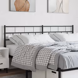 VidaXL 355697 headboard/footboard Black