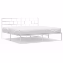 VidaXL 355712, White, 187 cm, 2.07 m, 90 cm, 1800 x 2000 mm, 26 cm