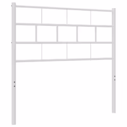 VidaXL 355734, White, Steel, 75 cm, 800 mm, 90 cm, 30 mm