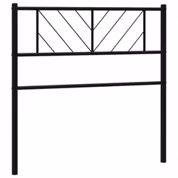 VidaXL 372205, Black, Steel, 75 cm, 800 mm, 90 cm, 30 mm