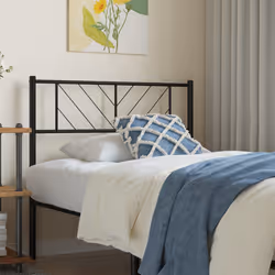VidaXL 372209 headboard/footboard Black