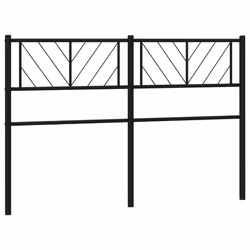 VidaXL 372211, Black, Steel, 135 cm, 1420 mm, 90 cm, 30 mm