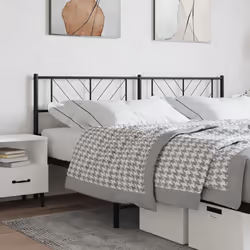 VidaXL 372217 headboard/footboard Black