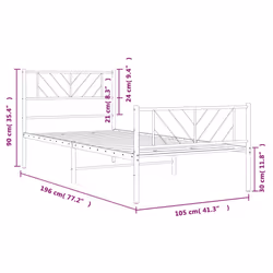 VidaXL 372241 bed frame - Additional view 8