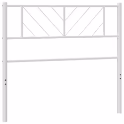 VidaXL 372256, White, Steel, 90 cm, 950 mm, 90 cm, 30 mm