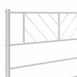 VidaXL 372256 headboard/footboard White - Additional view 5