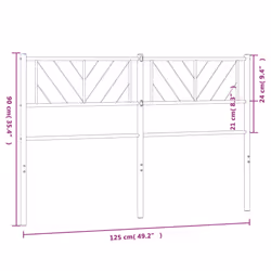 VidaXL 372260 headboard/footboard White - Additional view 7