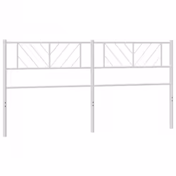 VidaXL 372265, White, Steel, 193 cm, 1980 mm, 90 cm, 30 mm