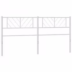 VidaXL 372266, White, Steel, 2 m, 2060 mm, 90 cm, 30 mm