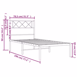 VidaXL 372267 bed frame - Additional view 8