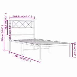 VidaXL 372276 bed frame - Additional view 7