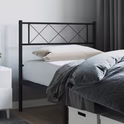 VidaXL 372306 headboard/footboard Black