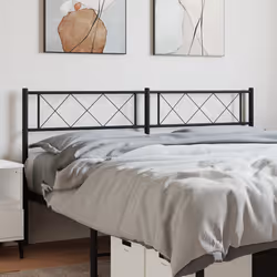 VidaXL 372310 headboard/footboard Black