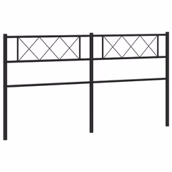VidaXL 372313, Black, Steel, 180 cm, 1870 mm, 90 cm, 30 mm