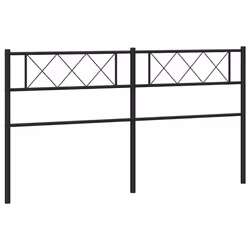VidaXL 372315, Black, Steel, 2 m, 2060 mm, 90 cm, 30 mm