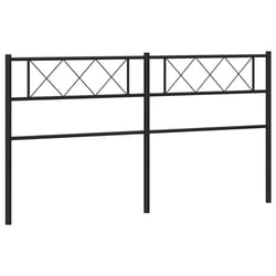 VidaXL 372315 headboard/footboard Black