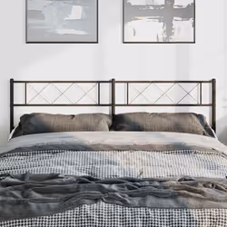 VidaXL 372315 headboard/footboard Black
