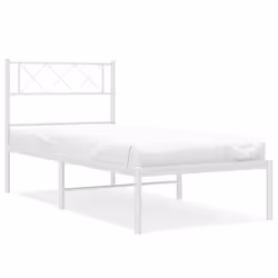 VidaXL 372317, White, 84.5 cm, 2.07 m, 90 cm, 800 x 2000 mm, 26 cm