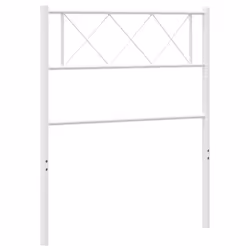 VidaXL 372352, White, Steel, 75 cm, 800 mm, 90 cm, 30 mm
