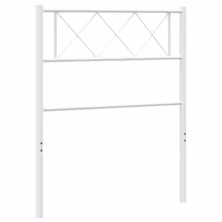 VidaXL 372354, White, Steel, 90 cm, 950 mm, 90 cm, 30 mm