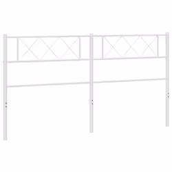 VidaXL 372362, White, Steel, 180 cm, 1870 mm, 90 cm, 30 mm