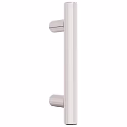vidaXL Cabinet Handles Door Handles Furniture Drawer Pull Stainless Steel - silver, 64 mm/ 10 pcs - Additional view 2