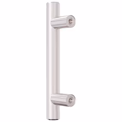 vidaXL Cabinet Handles Door Handles Furniture Drawer Pull Stainless Steel - silver, 64 mm/ 10 pcs - Additional view 6