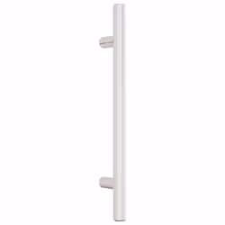 vidaXL Cabinet Handles Door Handles Furniture Drawer Pull Stainless Steel - silver, 128 mm/ 10 pcs - Additional view 2