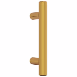 vidaXL Cabinet Handles Door Handles Furniture Drawer Pull Stainless Steel - gold, 64 mm/ 10 pcs - Additional view 2