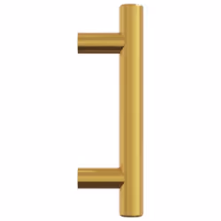 vidaXL Cabinet Handles Door Handles Furniture Drawer Pull Stainless Steel - gold, 64 mm/ 10 pcs - Additional view 5