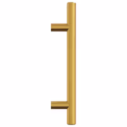 vidaXL Cabinet Handles Door Handles Furniture Drawer Pull Stainless Steel - gold, 96 mm/ 10 pcs - Additional view 5