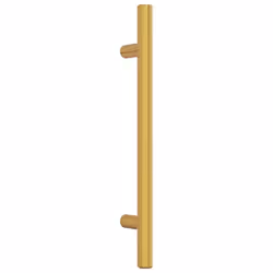 vidaXL Cabinet Handles Door Handles Furniture Drawer Pull Stainless Steel - gold, 128 mm/ 10 pcs - Additional view 2