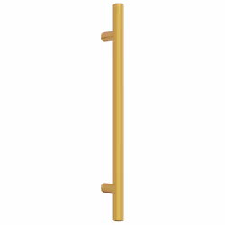 vidaXL Cabinet Handles Door Handles Furniture Drawer Pull Stainless Steel - gold, 160 mm/ 10 pcs - Additional view 2