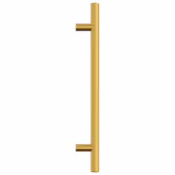 vidaXL Cabinet Handles Door Handles Furniture Drawer Pull Stainless Steel - gold, 160 mm/ 10 pcs - Additional view 5