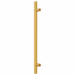 vidaXL Cabinet Handles Door Handles Furniture Drawer Pull Stainless Steel - gold, 192 mm/ 5 pcs - Additional view 6