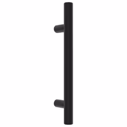 vidaXL Cabinet Handles Door Handles Furniture Drawer Pull Stainless Steel - black, 96 mm/ 10 pcs - Additional view 2